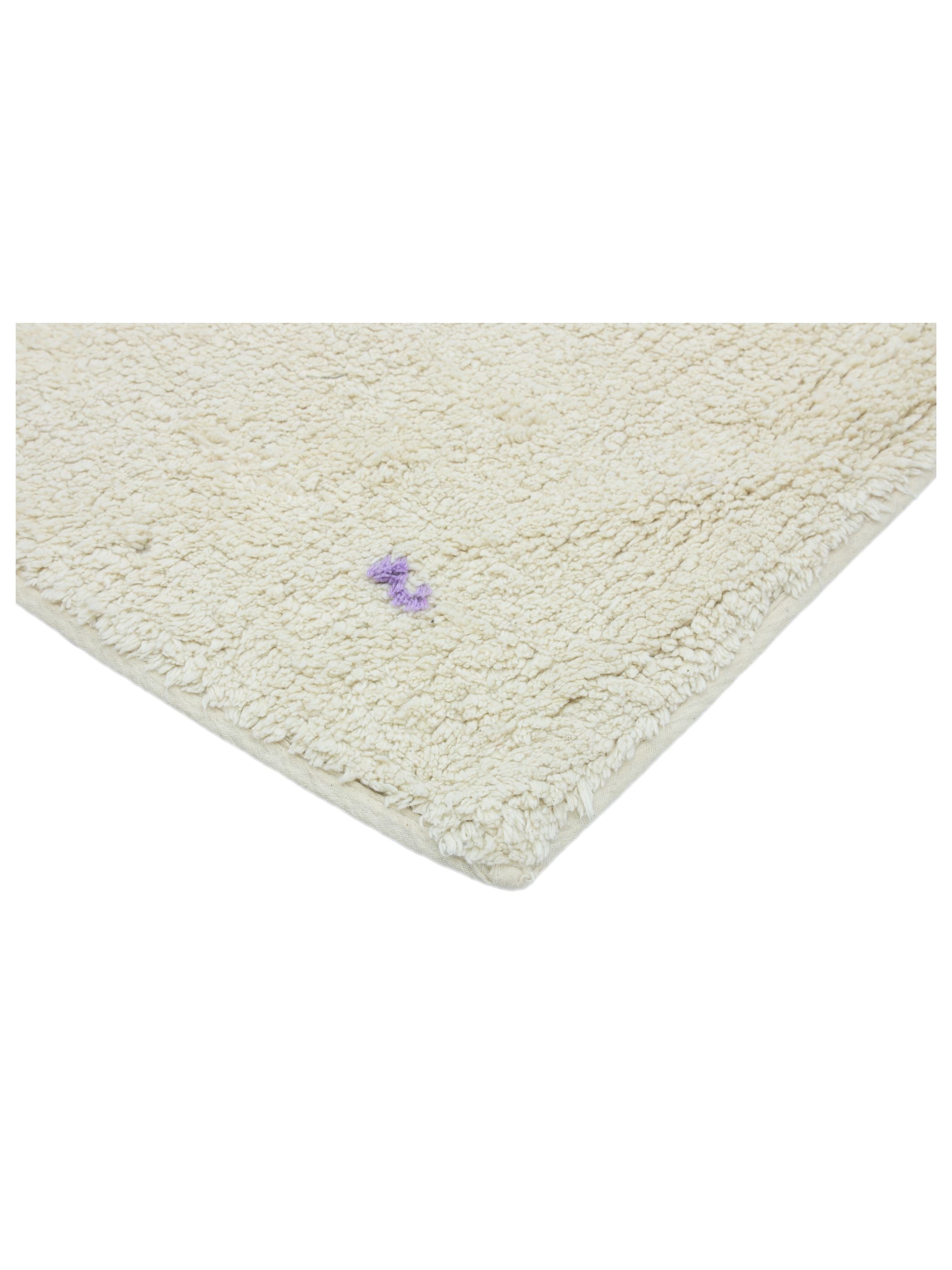 Lavender Purple Dot Rug