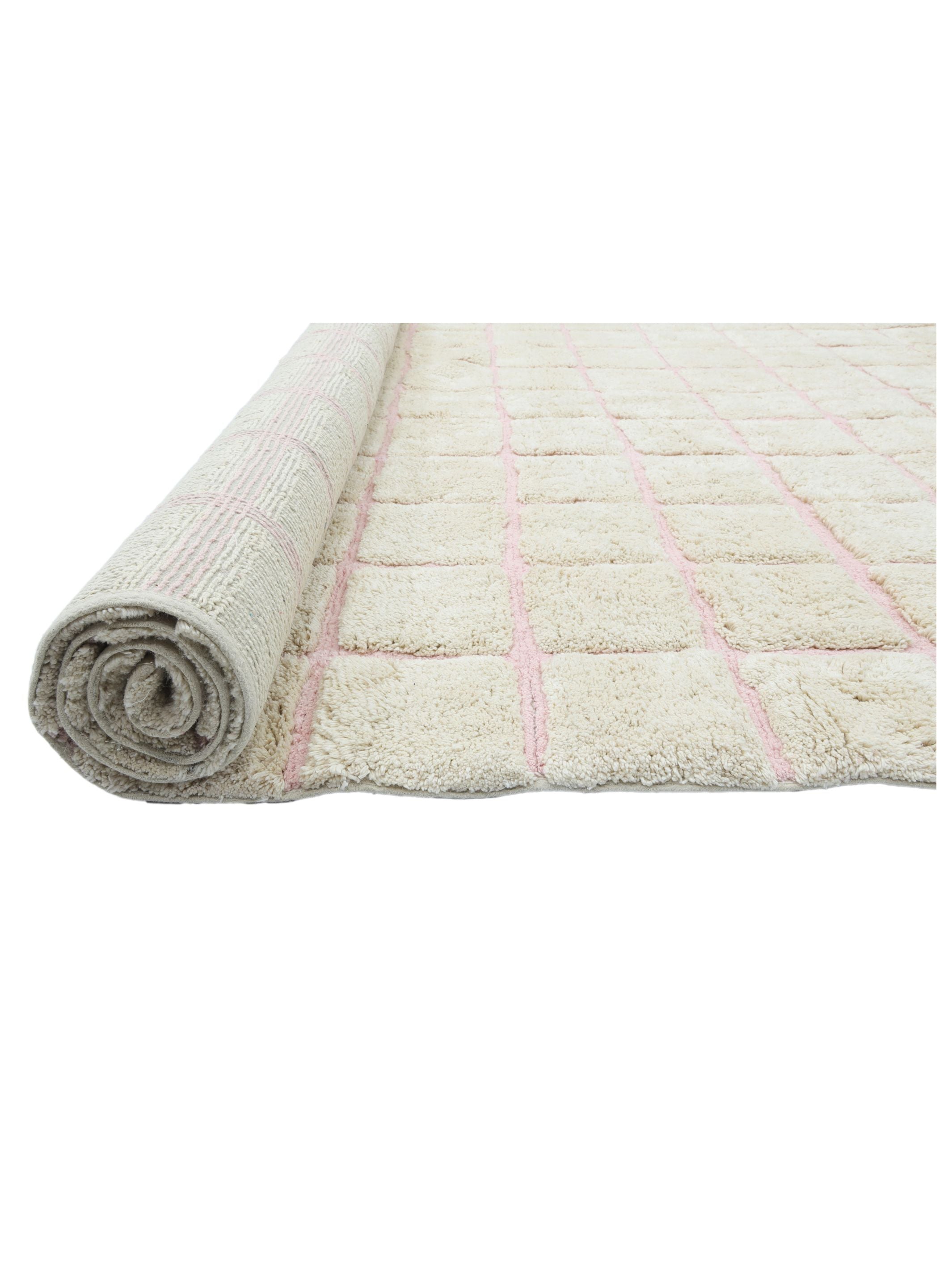 Grid Rug - Blush
