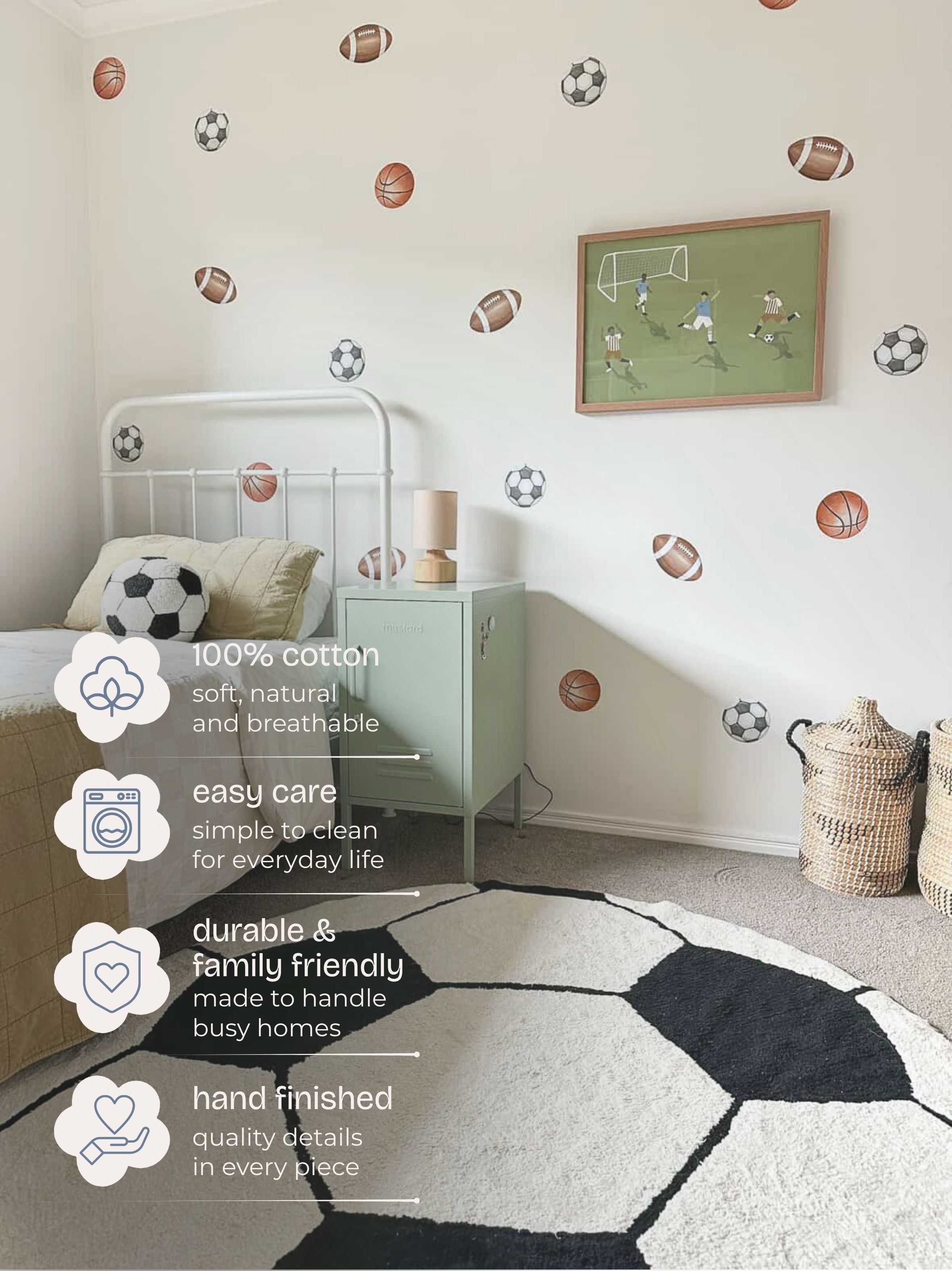 Soccer Kids Rug