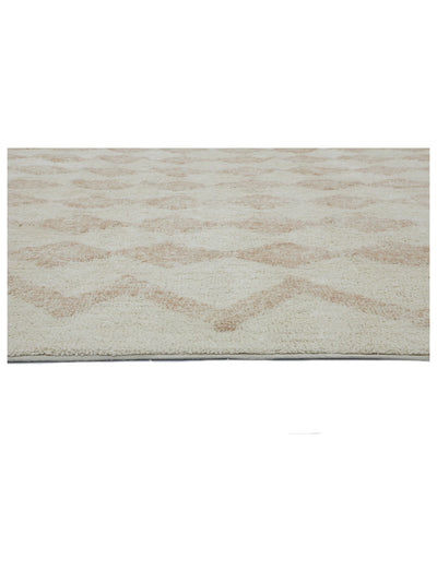 Dusty Coral Diamond Rug