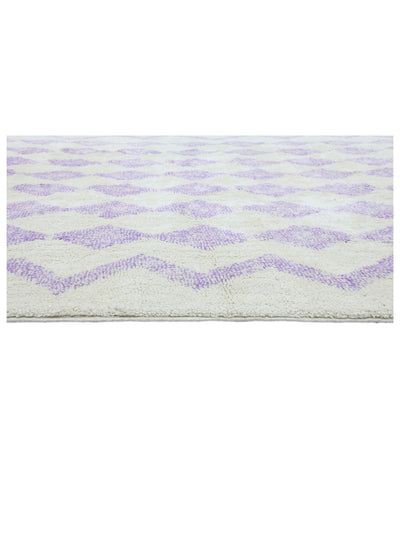 Lavender Purple Diamond Rug