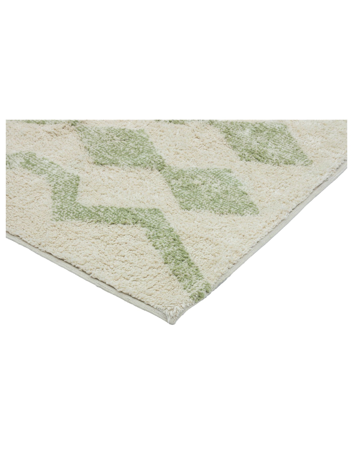 Sage Green Diamond Rug