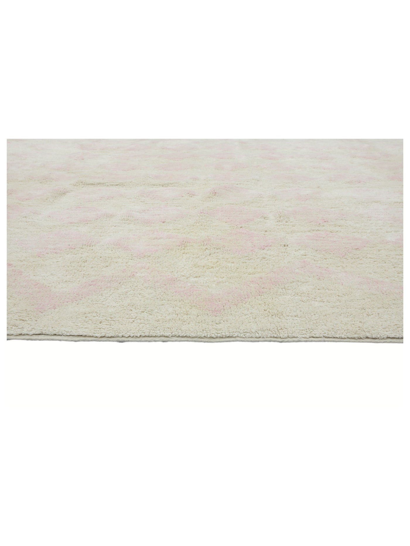 Soft Pink Diamond Rug