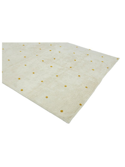 Mustard Yellow Dot Rug