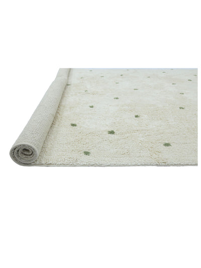 Sage Green Dot Rug