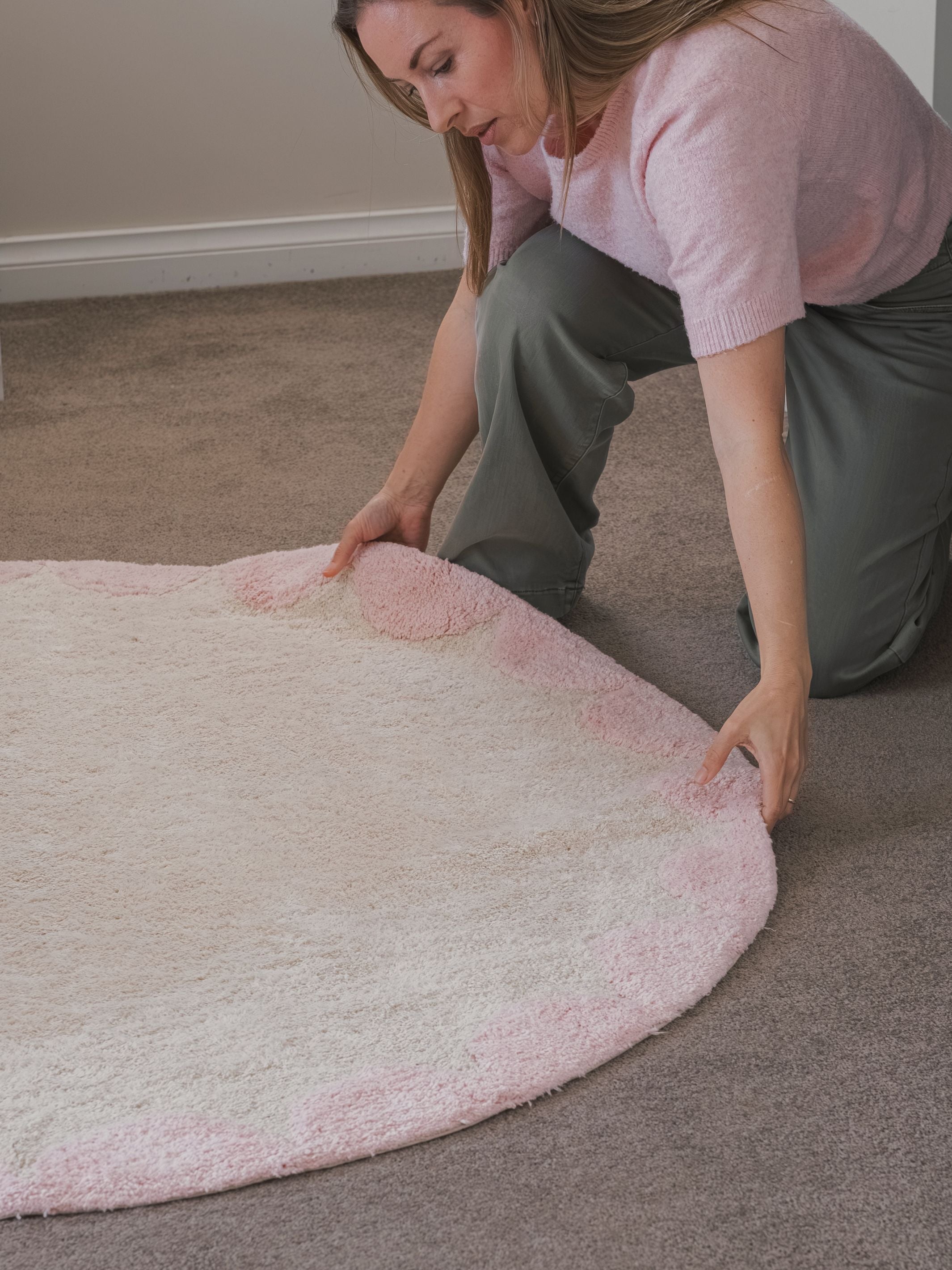 Scallop Rug Round