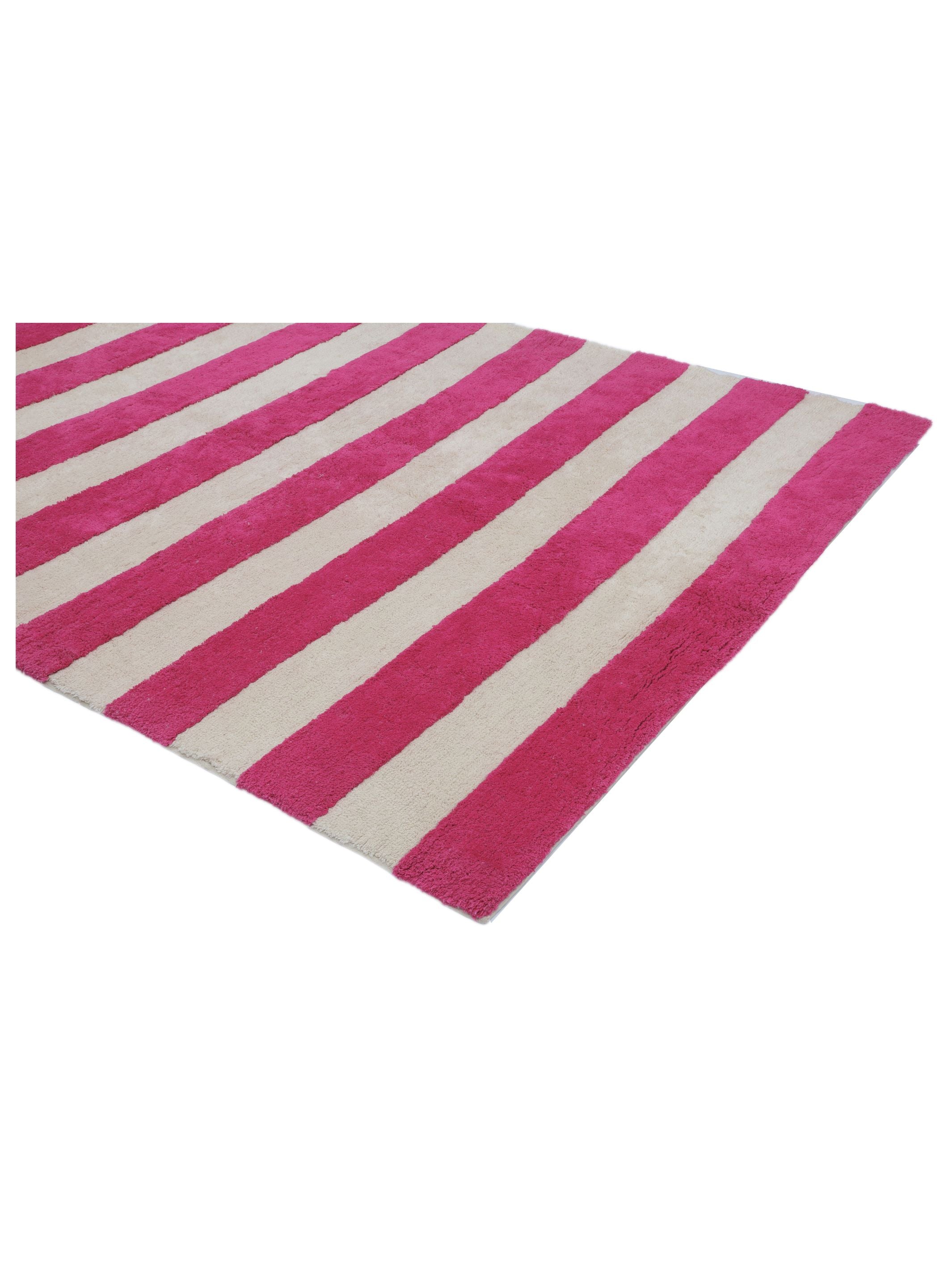 Hot Pink Stripe Rug LAST PIECE - 160x230cm