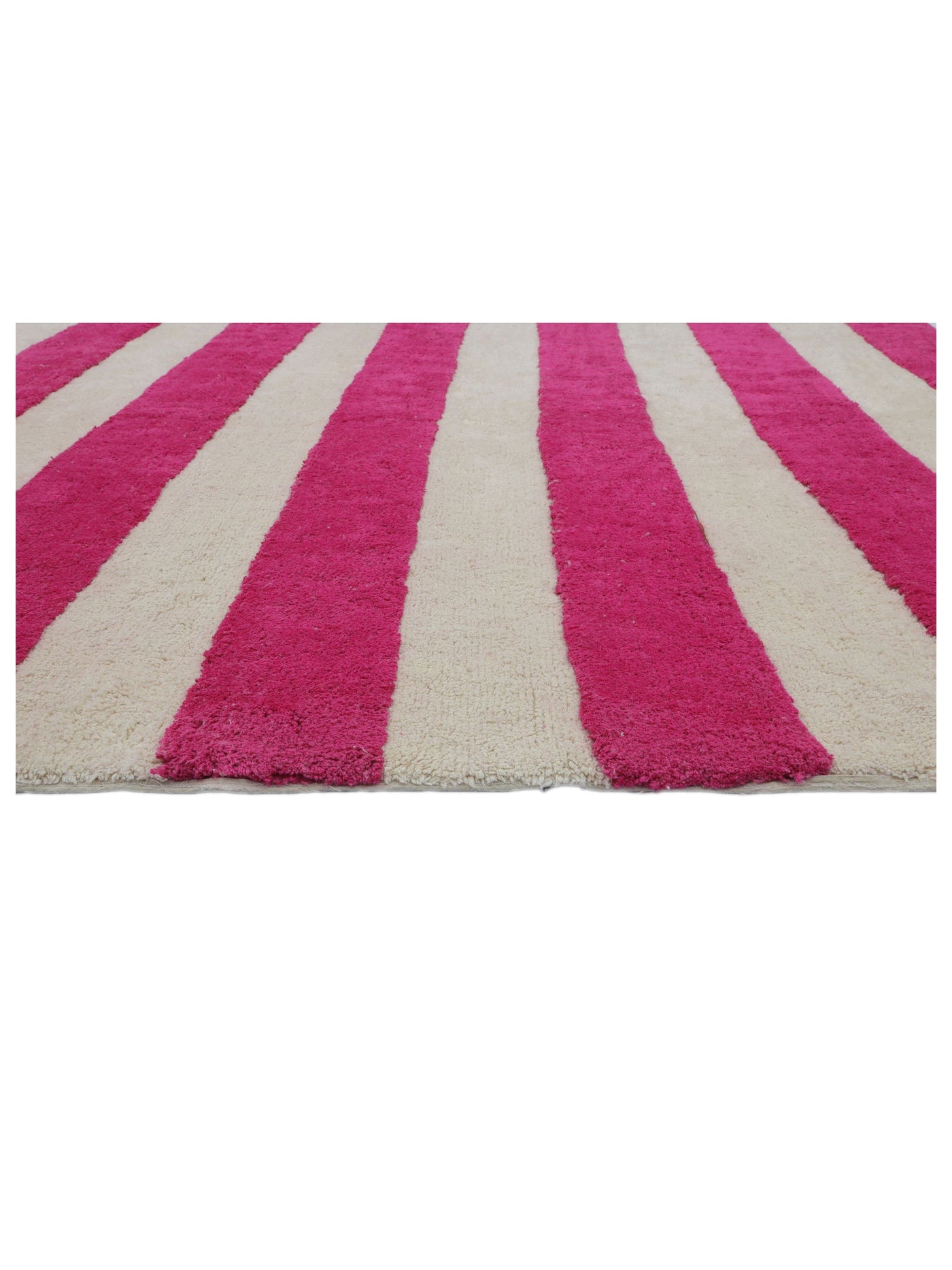 Hot Pink Stripe Rug