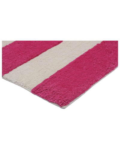 Hot Pink Stripe Rug