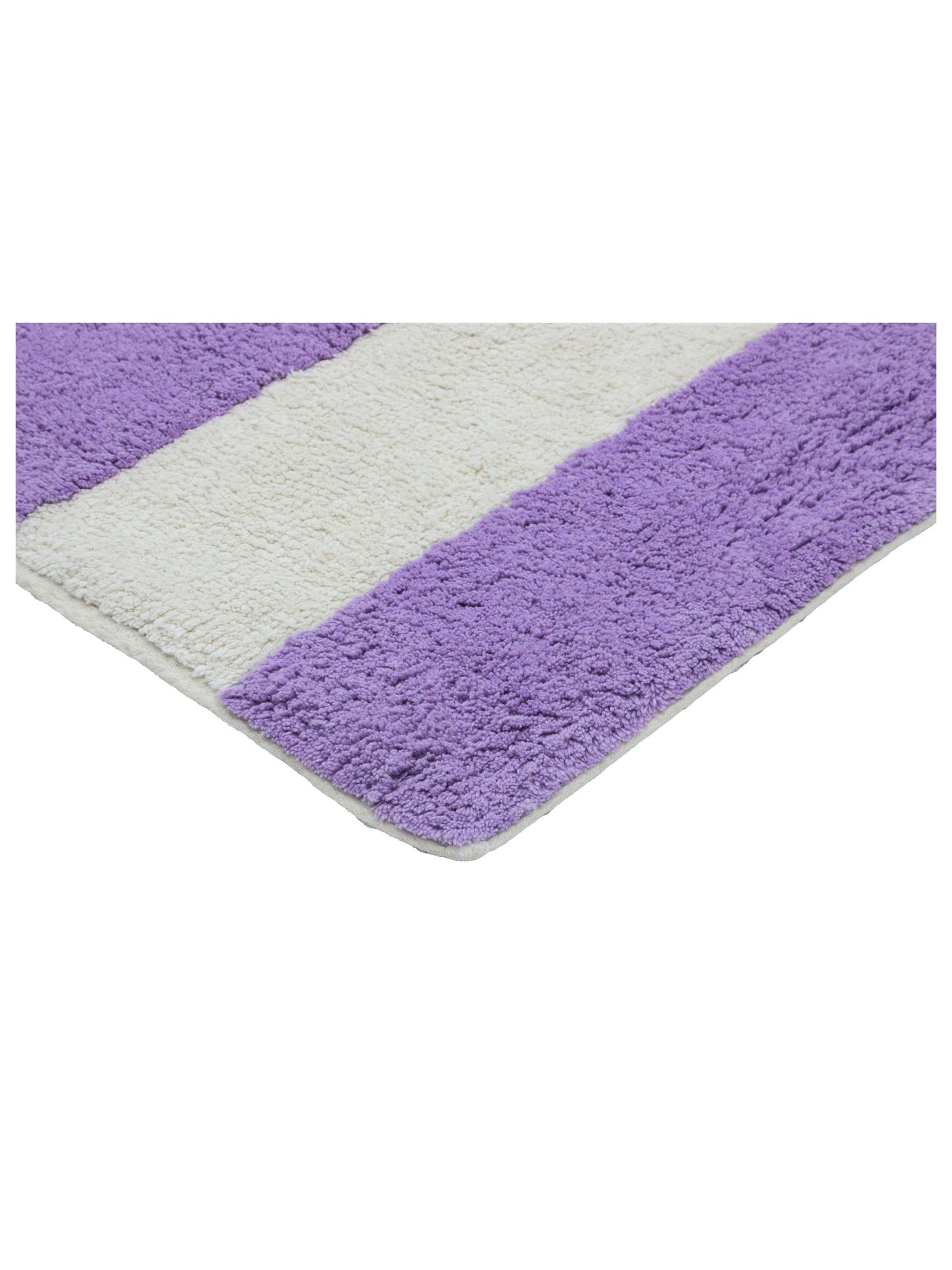 Lavender Purple Stripe Rug