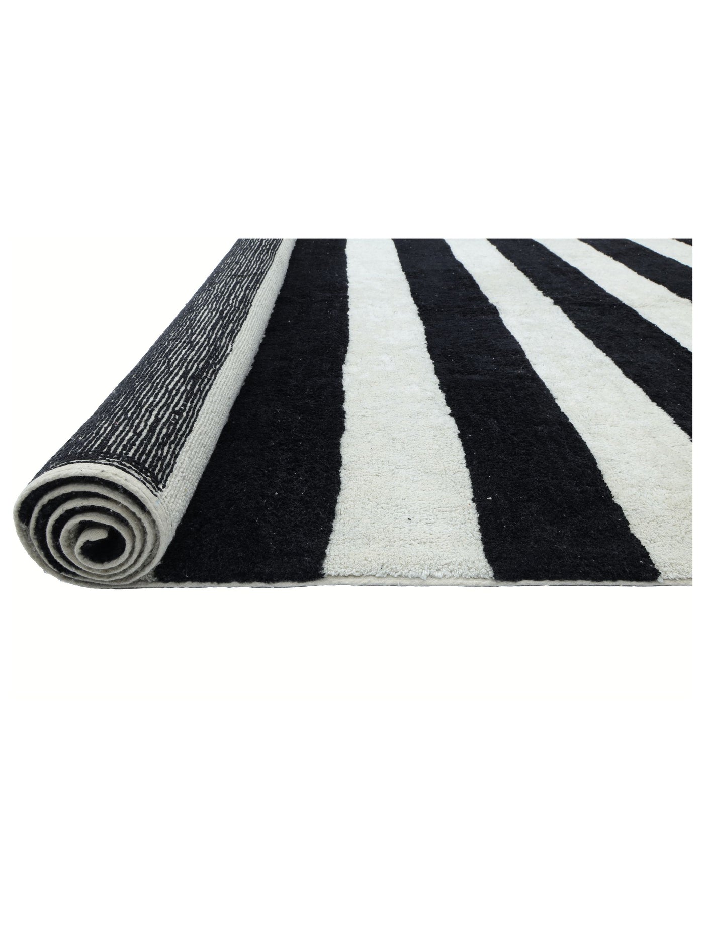 Black Stripe Rug