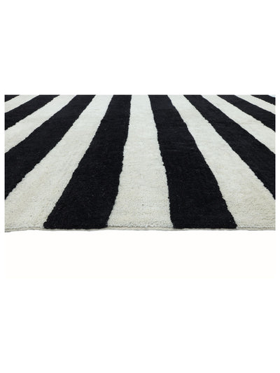 Black Stripe Rug