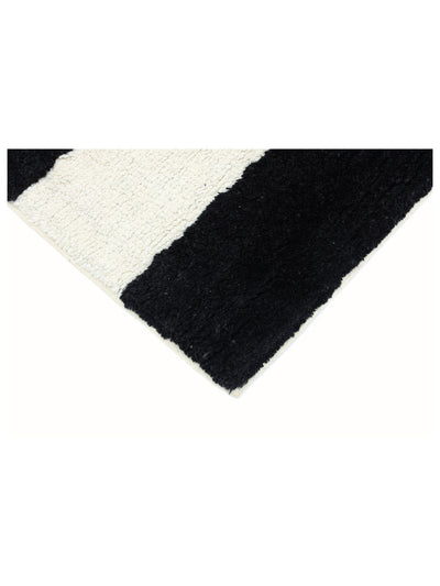 Black Stripe Rug