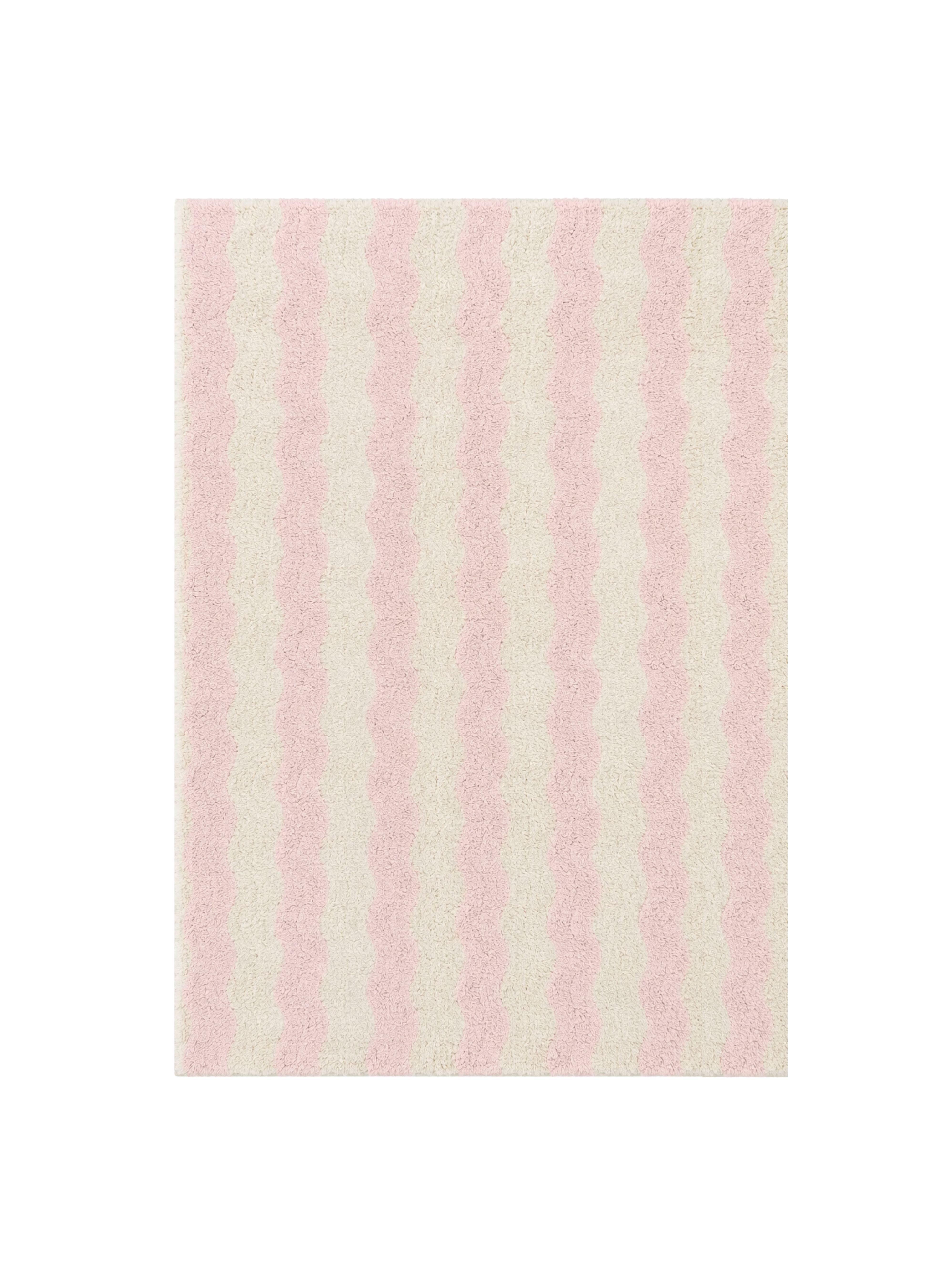 Wave Rug - Blush Pink